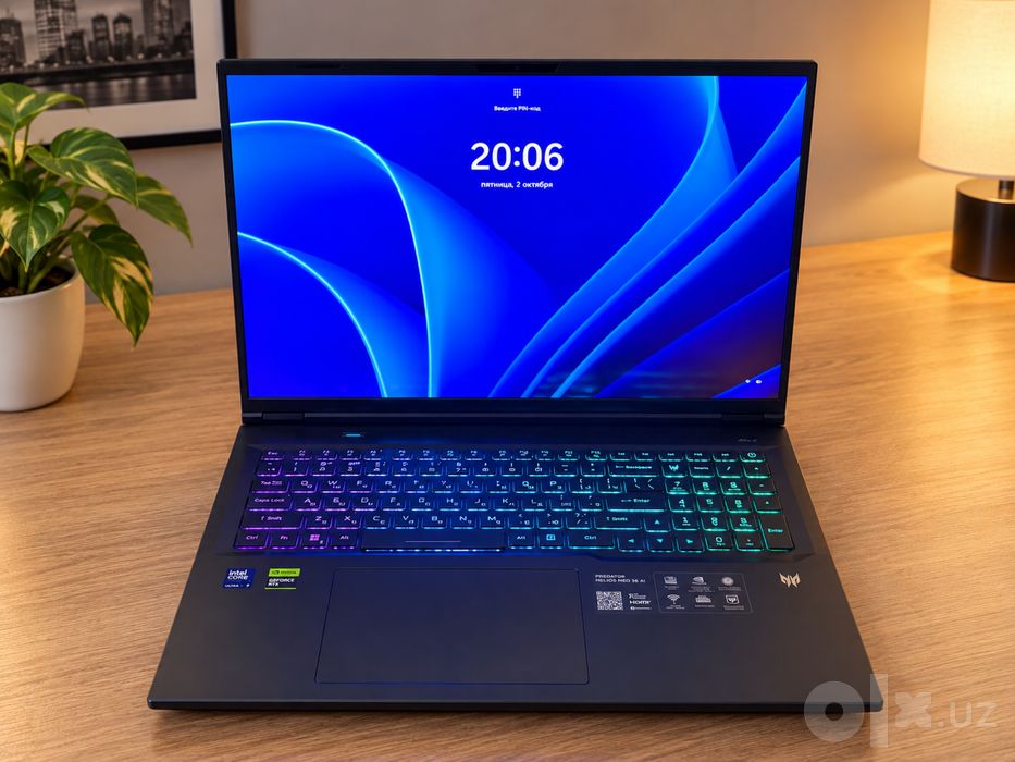 Acer Predator Helios Neo 18 AI | RTX 5070 Ti | Ultra 9 | 32GB | 240Hz