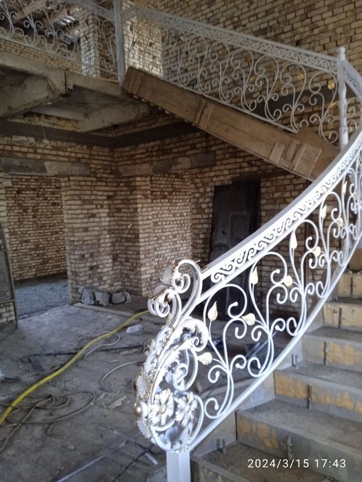 Темир капы даруаза перила заказ аламыз арзан хамде сапалы