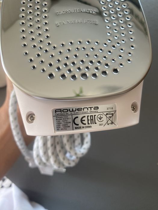 Fier de călcat de voiaj Rowenta First Class DA1511 – nou, cu husă