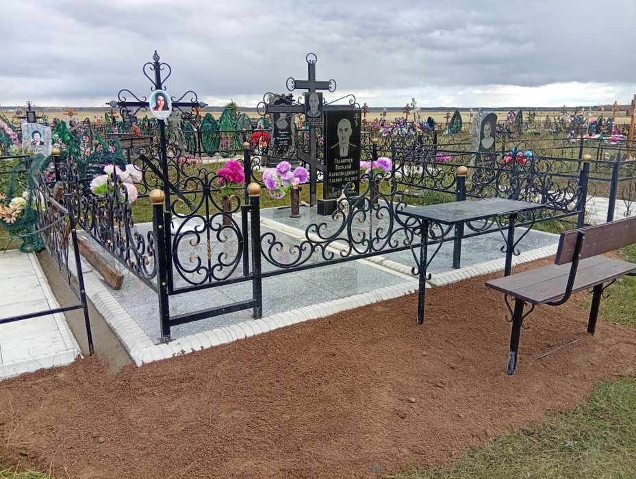 Установка памятников