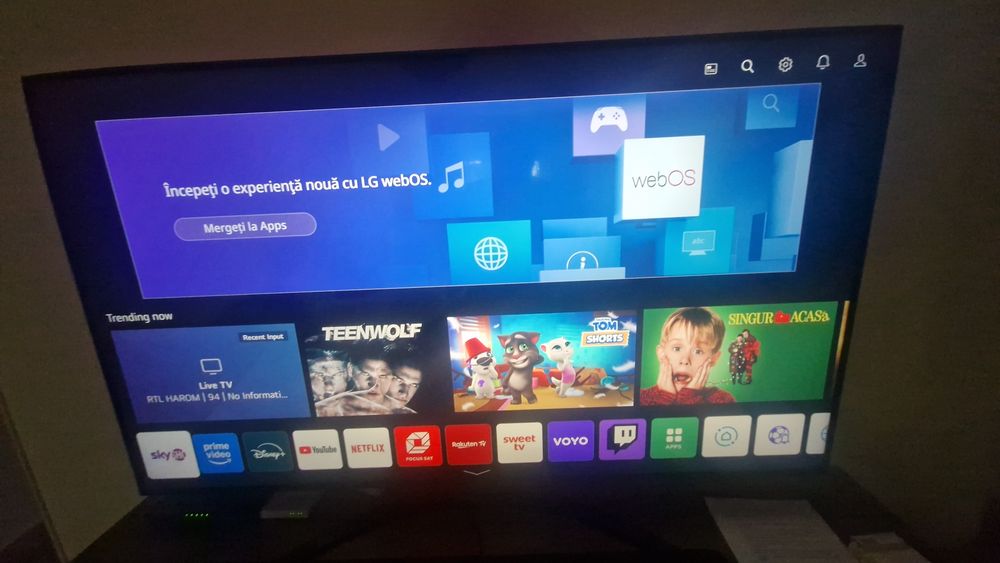 Lg smart tv 165 diagonala 4k
