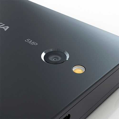 GSM Nokia 515 RM-953 Black телефон с копчета зарядно камера Нокиа кейс