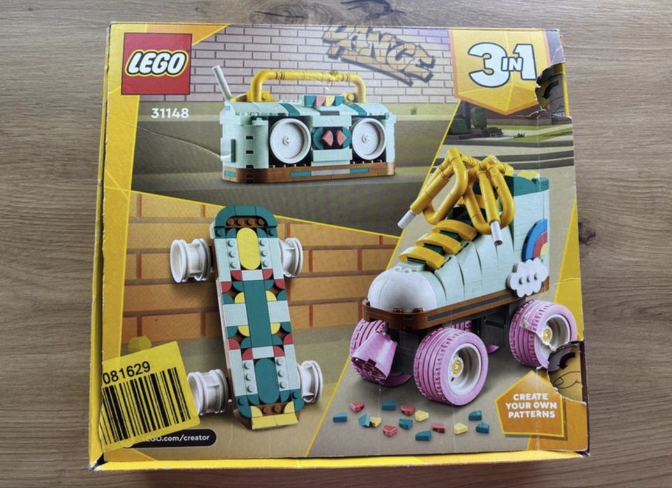 Lego 3 in 1 Patine cu rotile