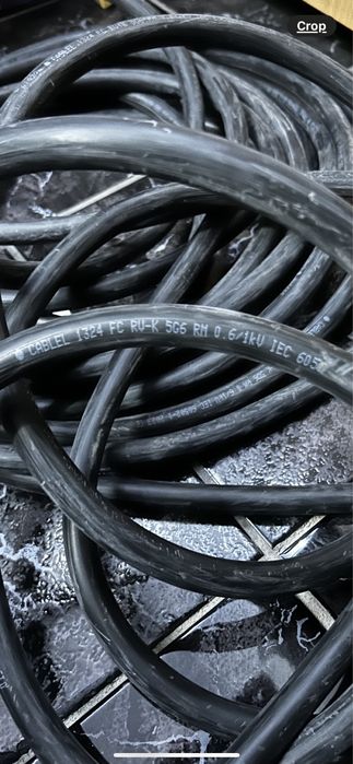 Cablu monofazat RV-k 3x6 lițat