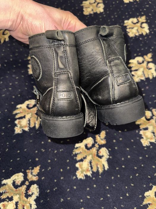 Детские кожаные ботинки Polo Ralph Lauren, р. 27.5 (US 11)
