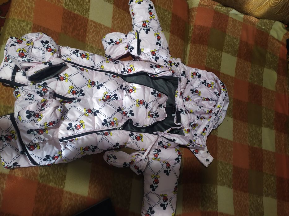 Детский зимний комбинезон