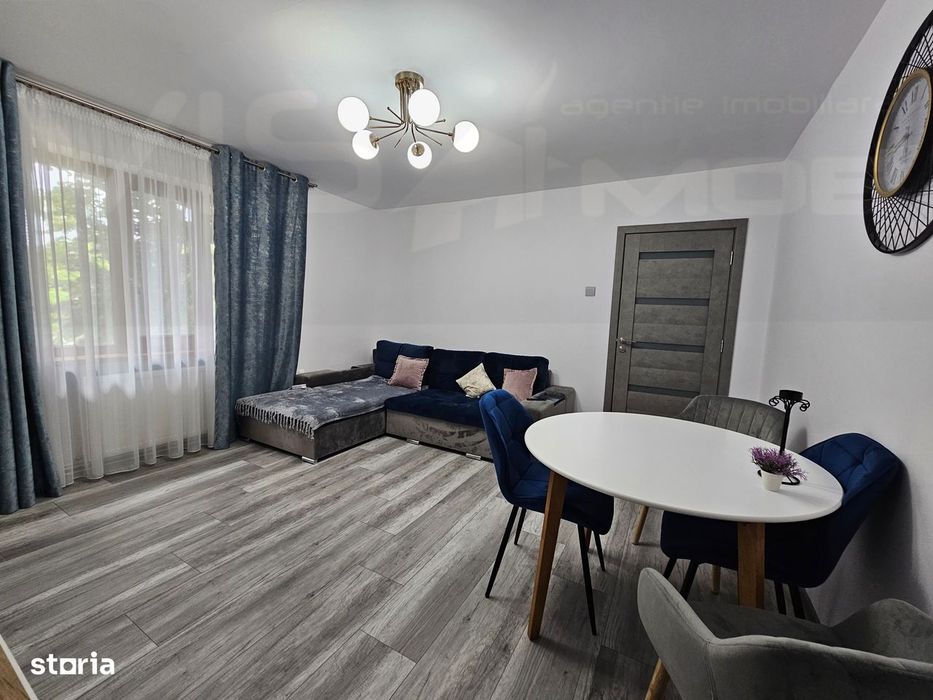 Apartament 2 camere, mobilat, etaj 2