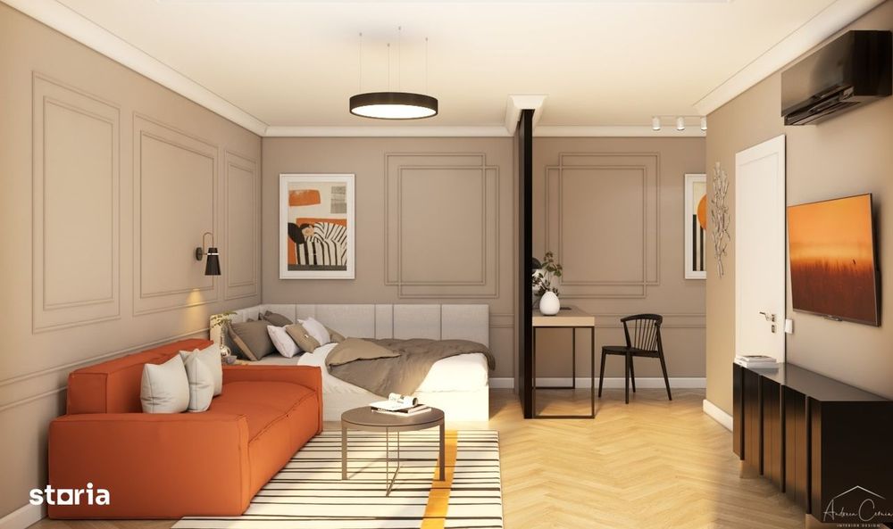 Apartament NOU tip Garsonieră - Modern, ideal pentru investiție!