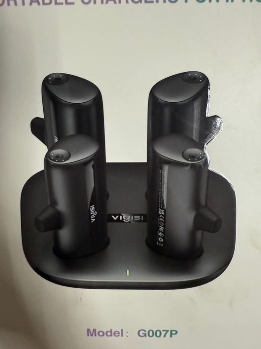 stație de încărcare Viyisi cu 4 încărcătoare portabile pentru iPhone