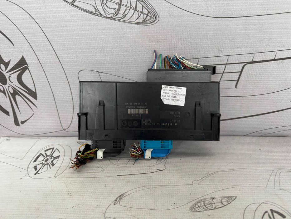 Calculator Caroserie / Modul JBBFE BMW Seria 1 E81 E87 (2 BUC.) 9187539 2009 / [2004-2011] / (5E3)