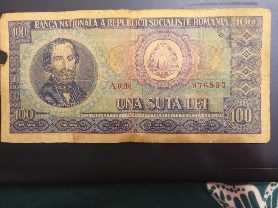 Bancnotă de 100 Lei an 1966