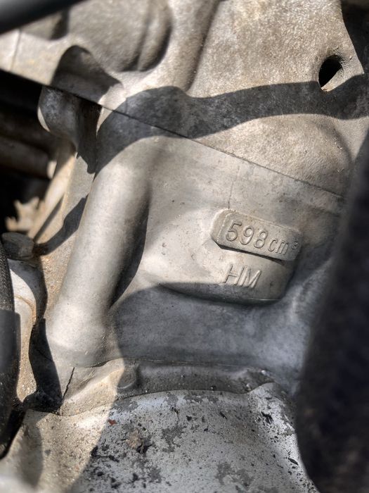 Vand proiect neterminat honda600
