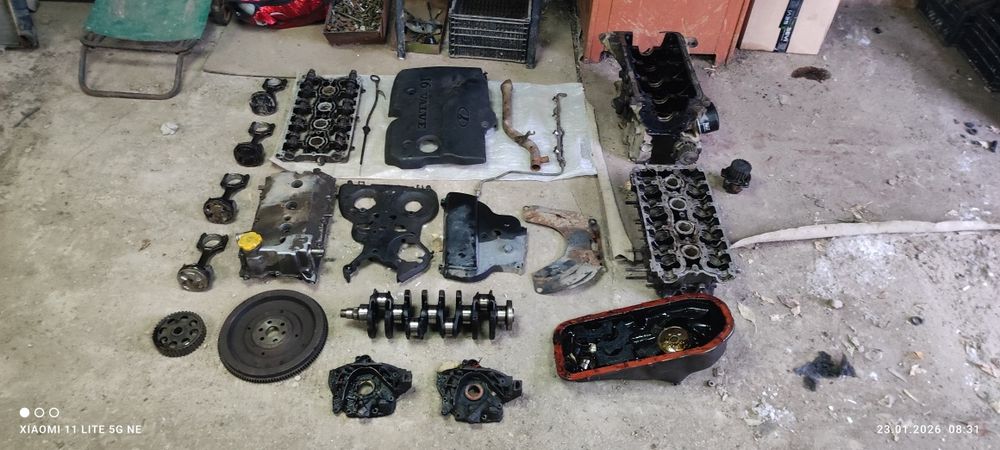 Запчасти бу на 126 двигатель Приора Гранта