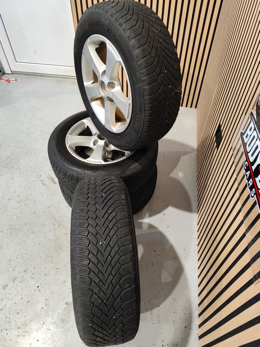 Set jante Vw Tiguan R15 cu anvelope iarna continental 195/65R15