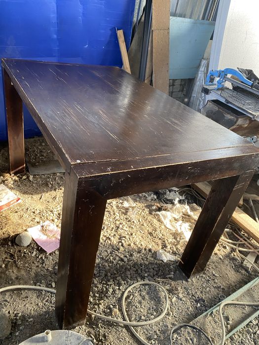 Срочно! Прочный стол 130×80×77 см — Турксиб