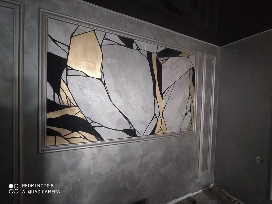 Скидки Травертин Минеральная крошка Отточенто Гротто Шотланка фасад