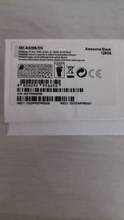 Samsung galaxi A52s 5g