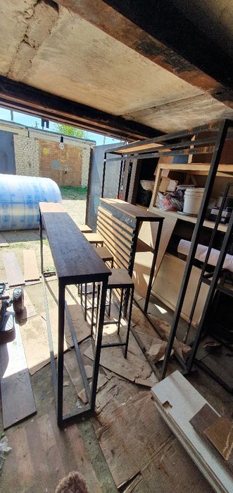 Барные стойки лофт, барные столы и стуля