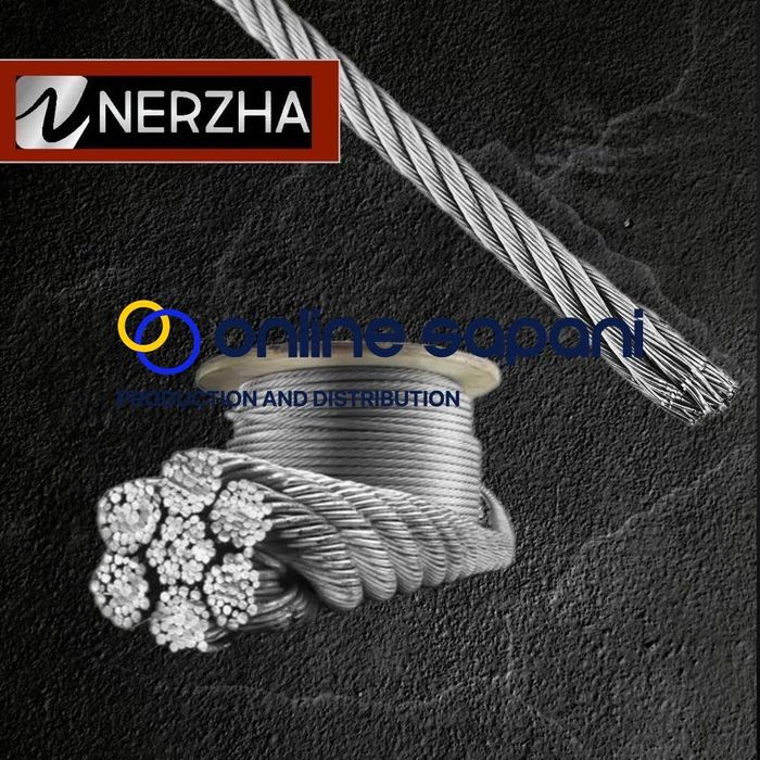 Въже от неръждаема стомана 7x19/AISI 316