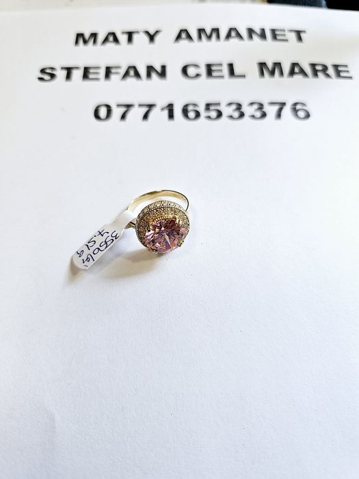 Vand inel dama din aur 14 k 7.51 g cod 800