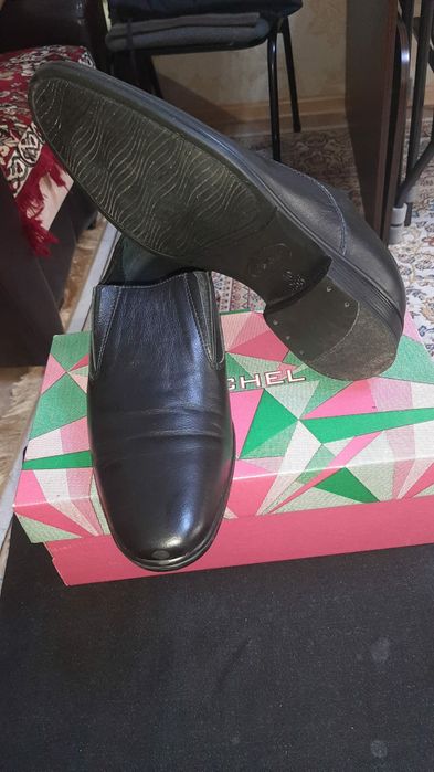 Туфли кожанные (чёрные)