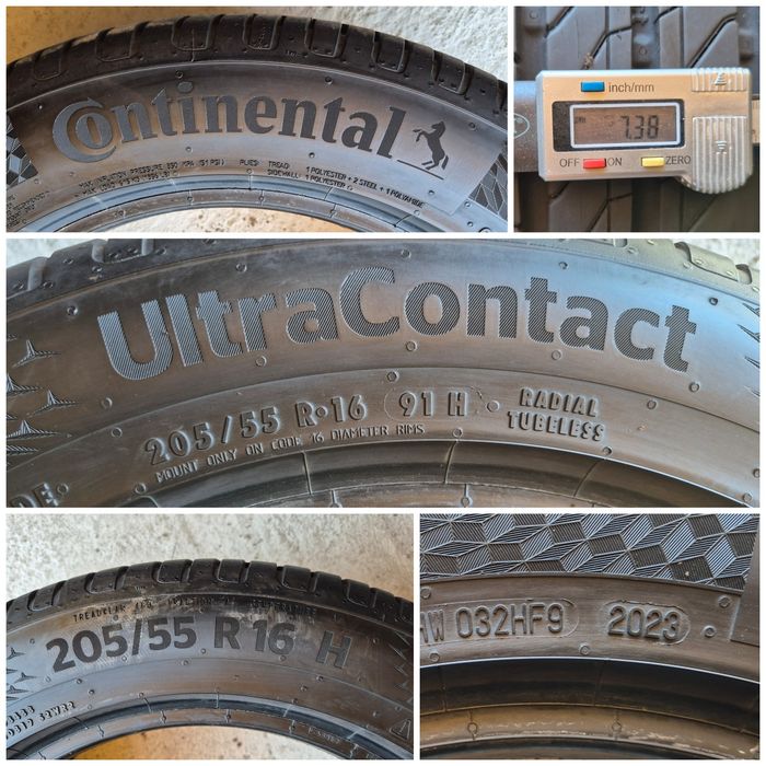 O bucată 205/55 R16 vară - una Continental Nexen