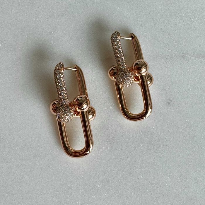 Cercei Tiffany &Co. Link Diamonds