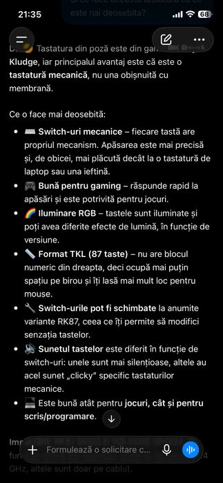 Vand tastatura rk61