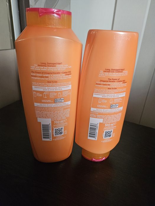 Шампоан и балсам Elseve 700 мл