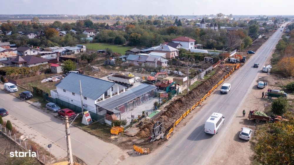 Vanzare  casa cu restaurant, terasa si teren intravilan liber - Titu