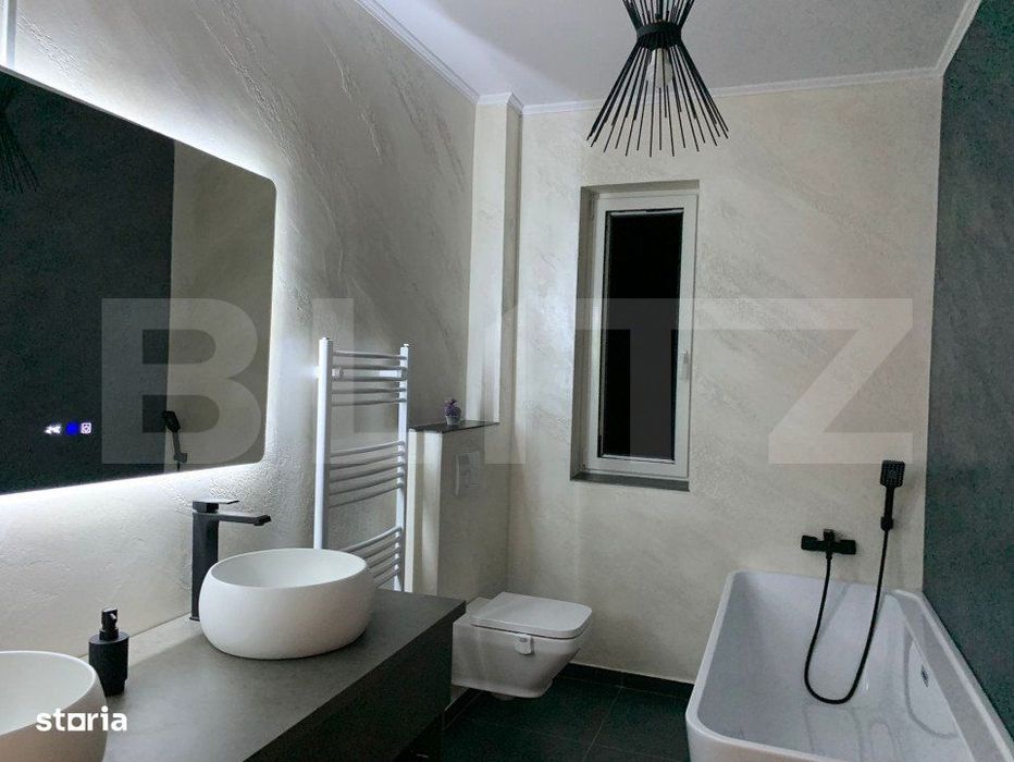 Casa de inchiriat ,moderna , 4 camere , 120 mp , 470 mp teren
