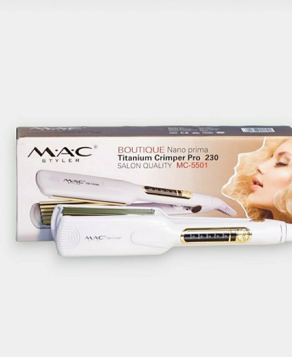 Профессиональная плойка гофре для волос, Mac MC-5501