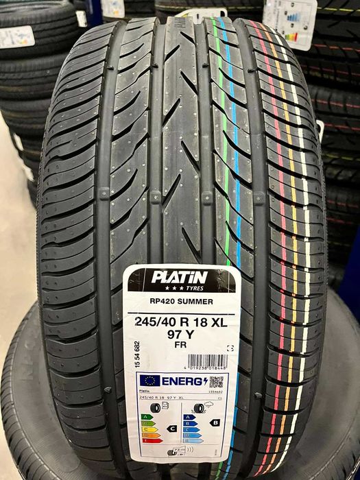 245/40/18 Летни гуми PLATIN 245/40 R18 XL борд  2454018 DOT24