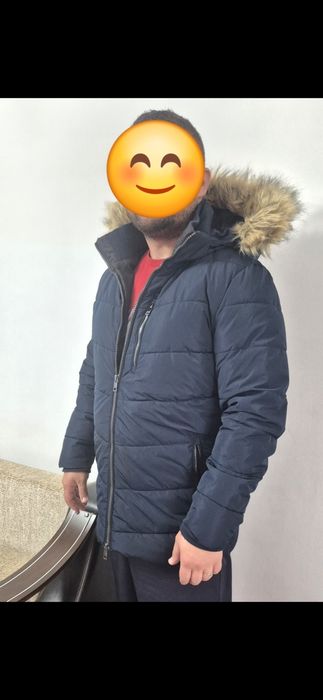 Geacă iarna cu Gluga pt  Barbati
