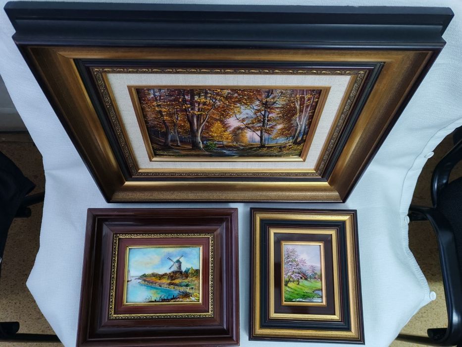 Комплект от три френски миниатюри LIMOGES