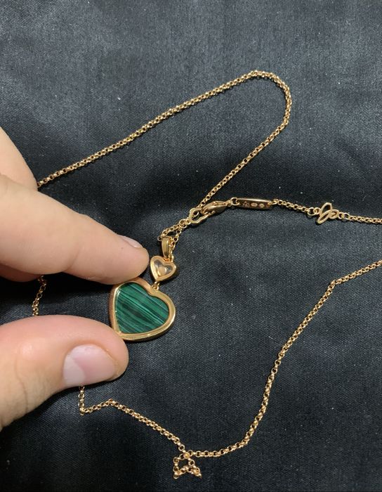 Chopard Happy Hearts оригинално колие