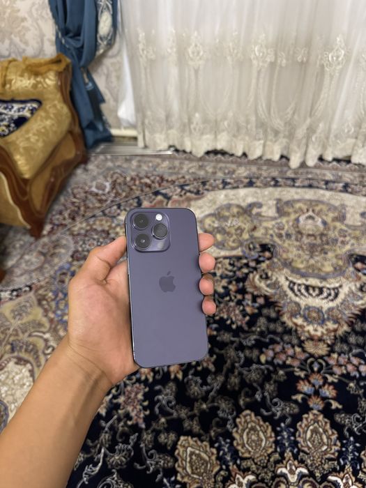 Iphone 14 pro 128 gb 84 yomiks purup rangi karobka dakumet bor