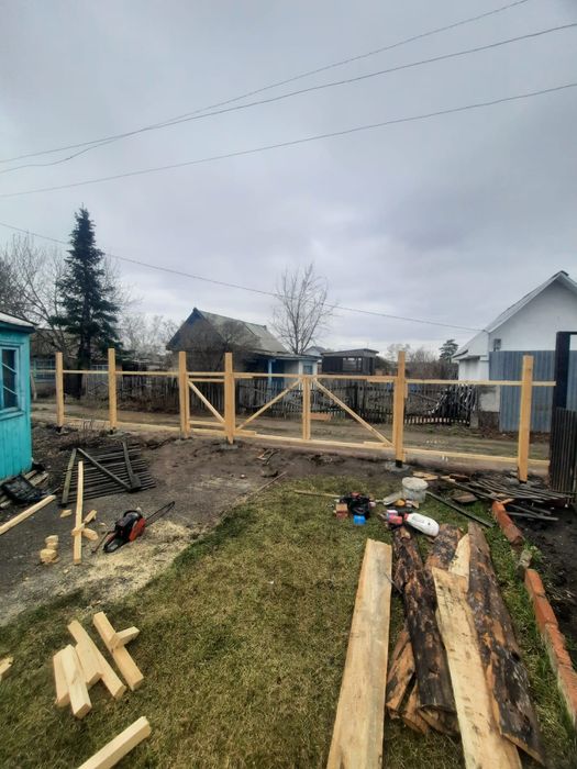 Забор профлист для дачи