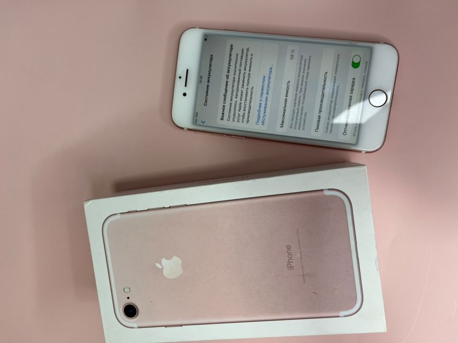 Iphone 7 розовый