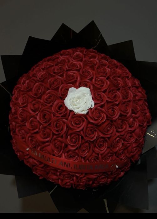 Buchet trandafiri sapun