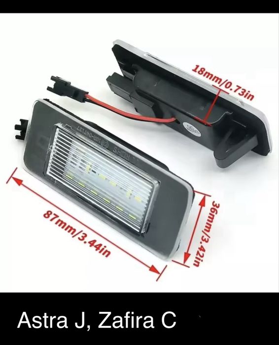 Lampa LED numar Opel