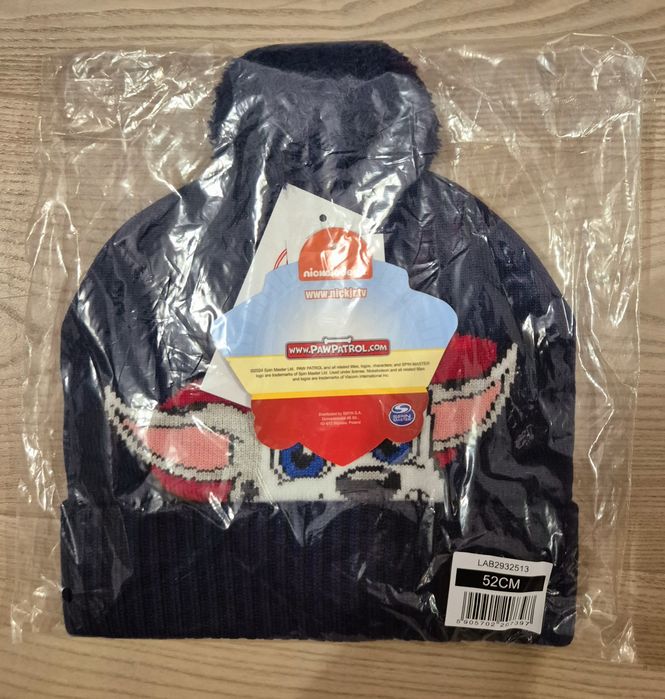 Caciula baiat Paw Patrol Cool Club marimea 2-3 ani, 52 cm