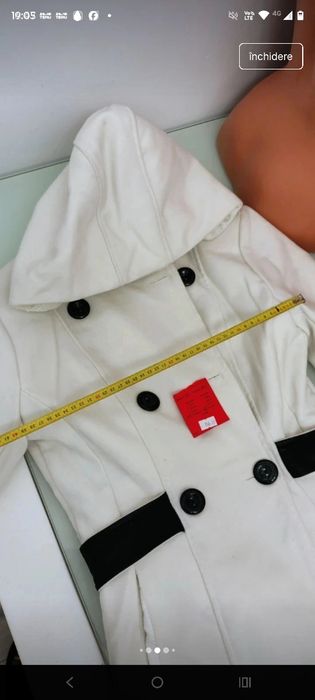 Palton damă nou cu etichetă