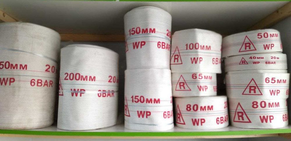 arzon pojar shlang / Рукава пожарные шланг 40mm  100мм 150мм 250мм  /