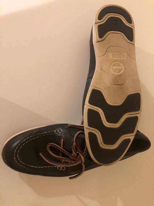 Timberland дамски мокасини цвят индиго