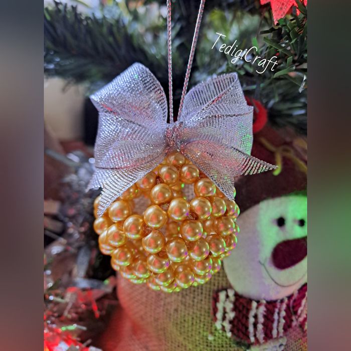 Играчки за елха от перли