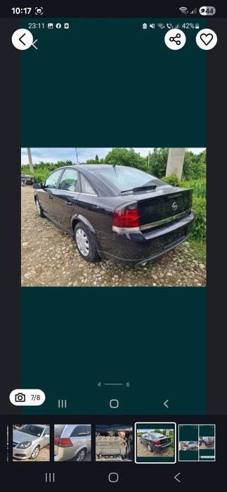 Capota  bara far aripa stop haion cutie Opel Vectra C Facelift