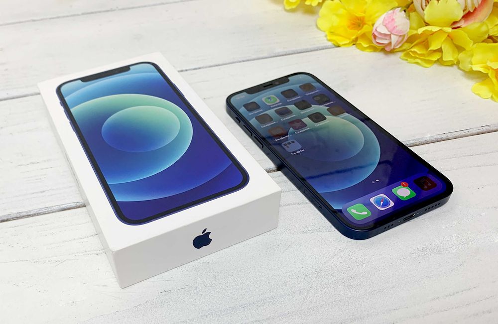 iPhone 12 128Gb синий  Гарантия  Магазин Red Geek