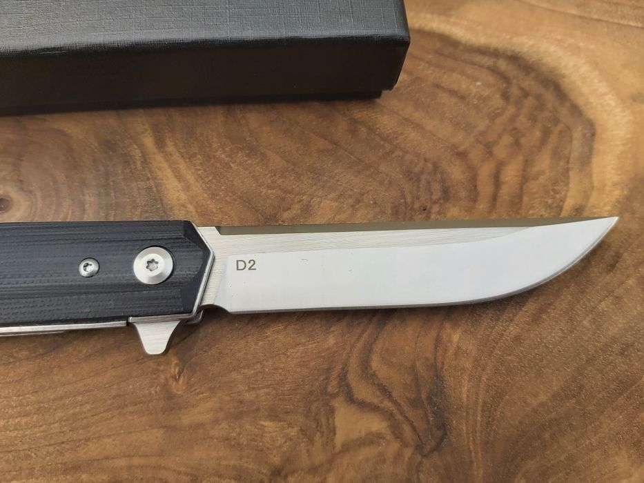 Сгъваем джобен нож стомана D2, D112