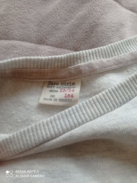 Ватиран пуловер на Zara